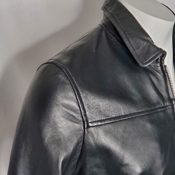 Bolongaro Trevor Artesia Slim Fit Leather Jacket - Picture 7 of 16